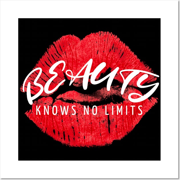 Beauty Knows No Limits Wall Art by Abstract Designs